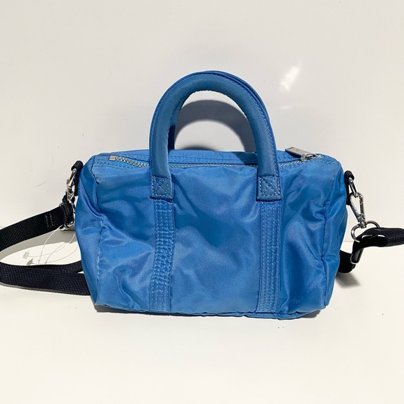Porter International Blue Nylon Women's Bag‎ Mini Duffle Bag Crossbody - Picture 3 of 7